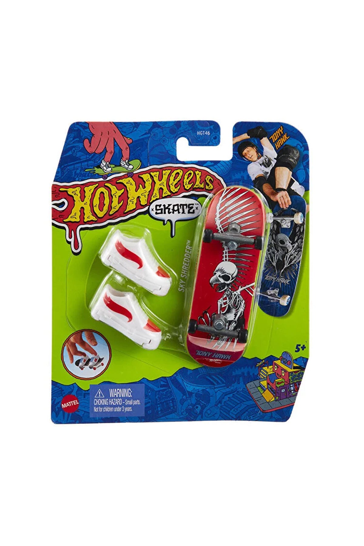 Hot Wheels Skate Parmak Kaykay ve Ayakkabı Paketleri