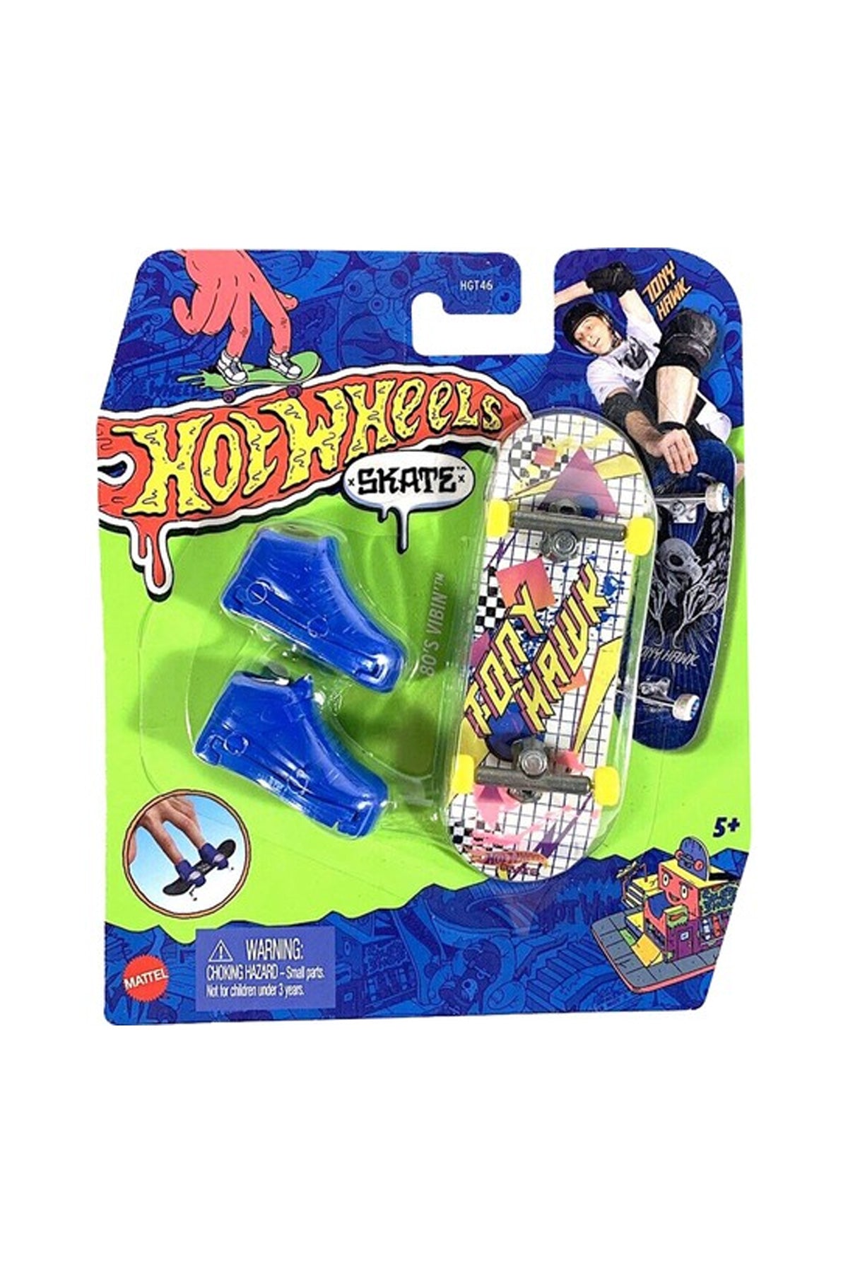 Hot Wheels Skate Parmak Kaykay ve Ayakkabı Paketleri HGW81