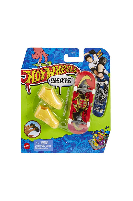 Hot Wheels Skate Parmak Kaykay ve Ayakkabı Paketleri HNG27