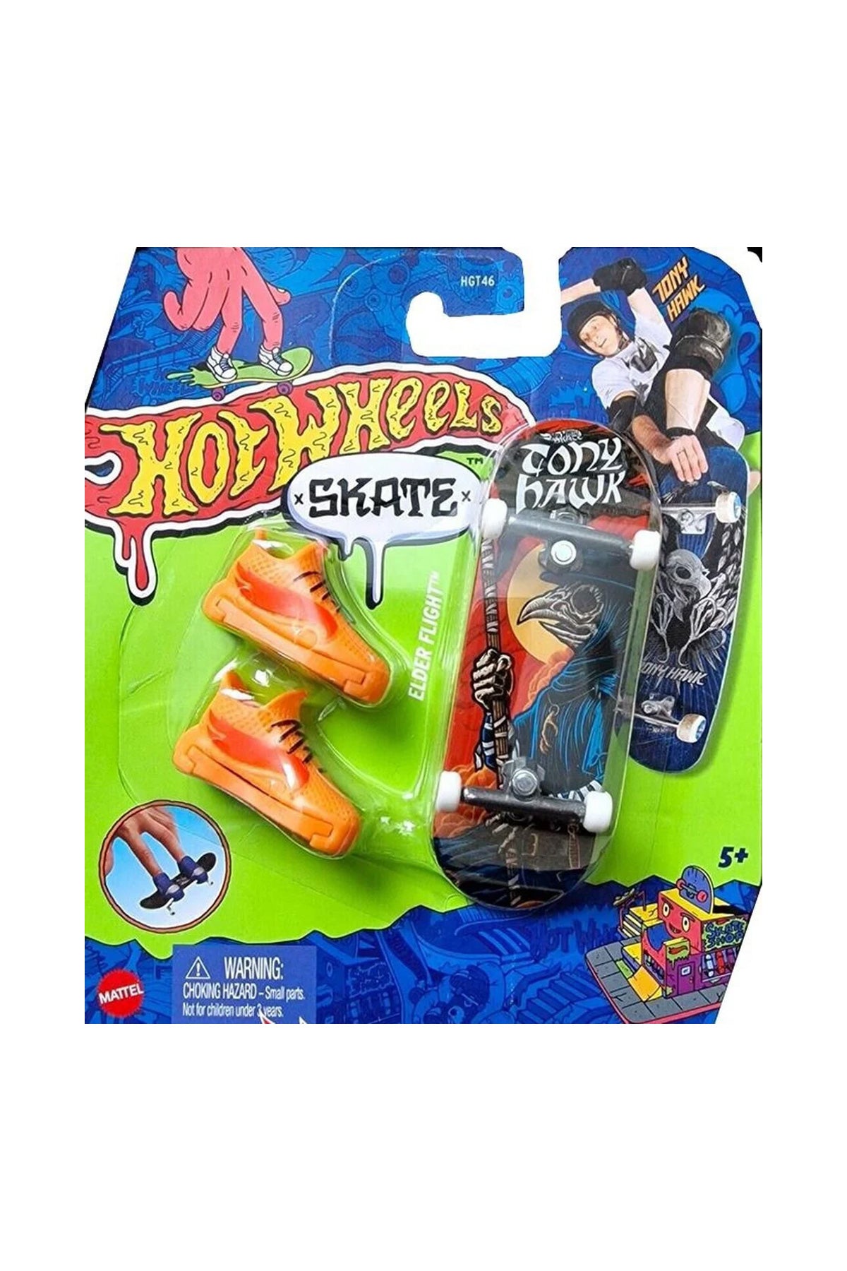 Hot Wheels Skate Parmak Kaykay ve Ayakkabı Paketleri