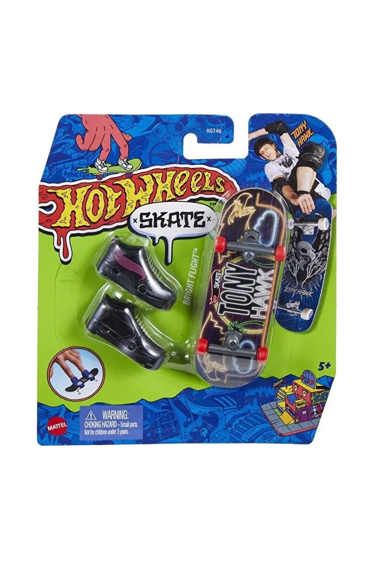 Hot Wheels Skate Parmak Kaykay ve Ayakkabı Paketleri