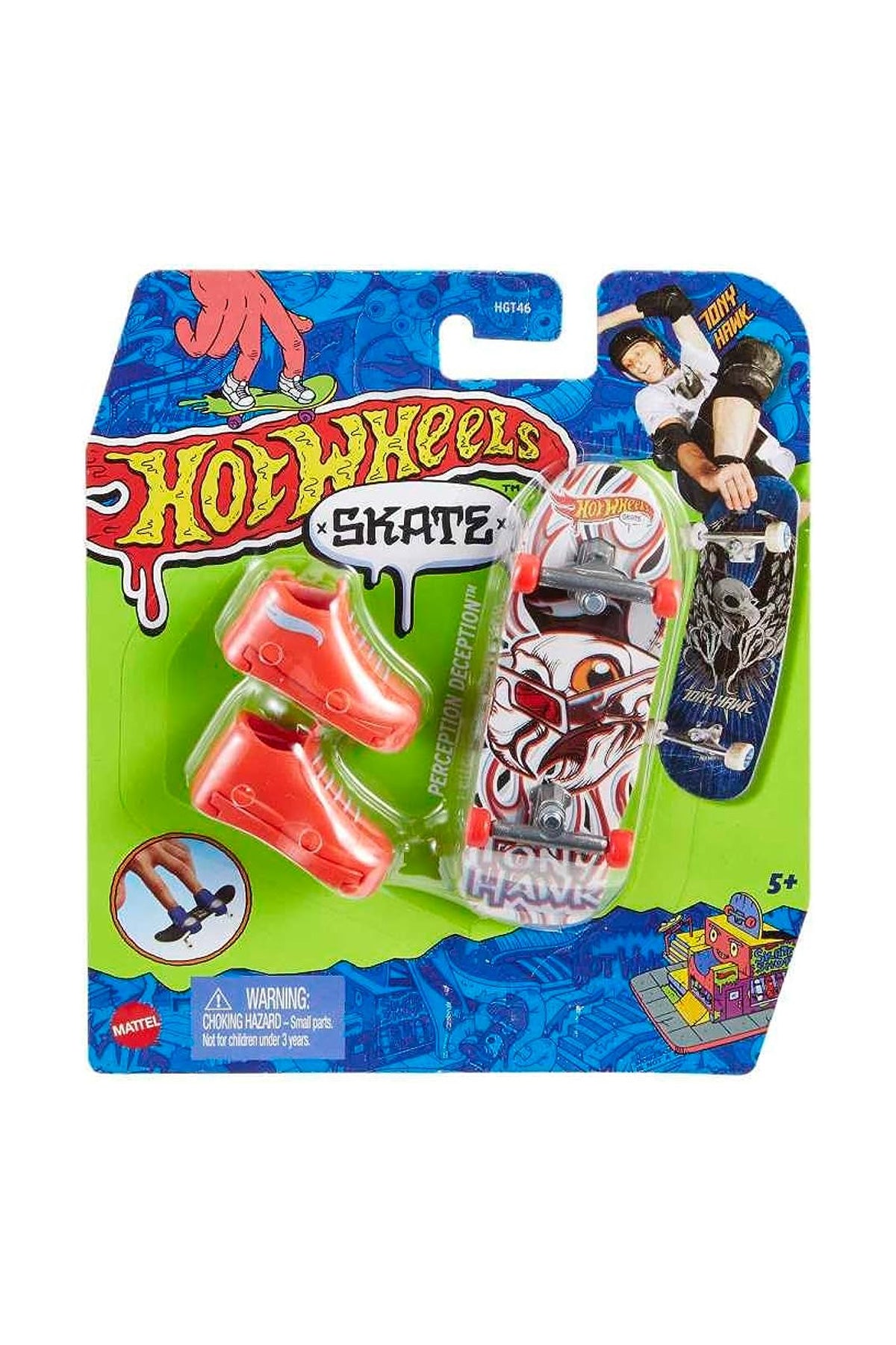 Hot Wheels Skate Parmak Kaykay ve Ayakkabı Paketleri