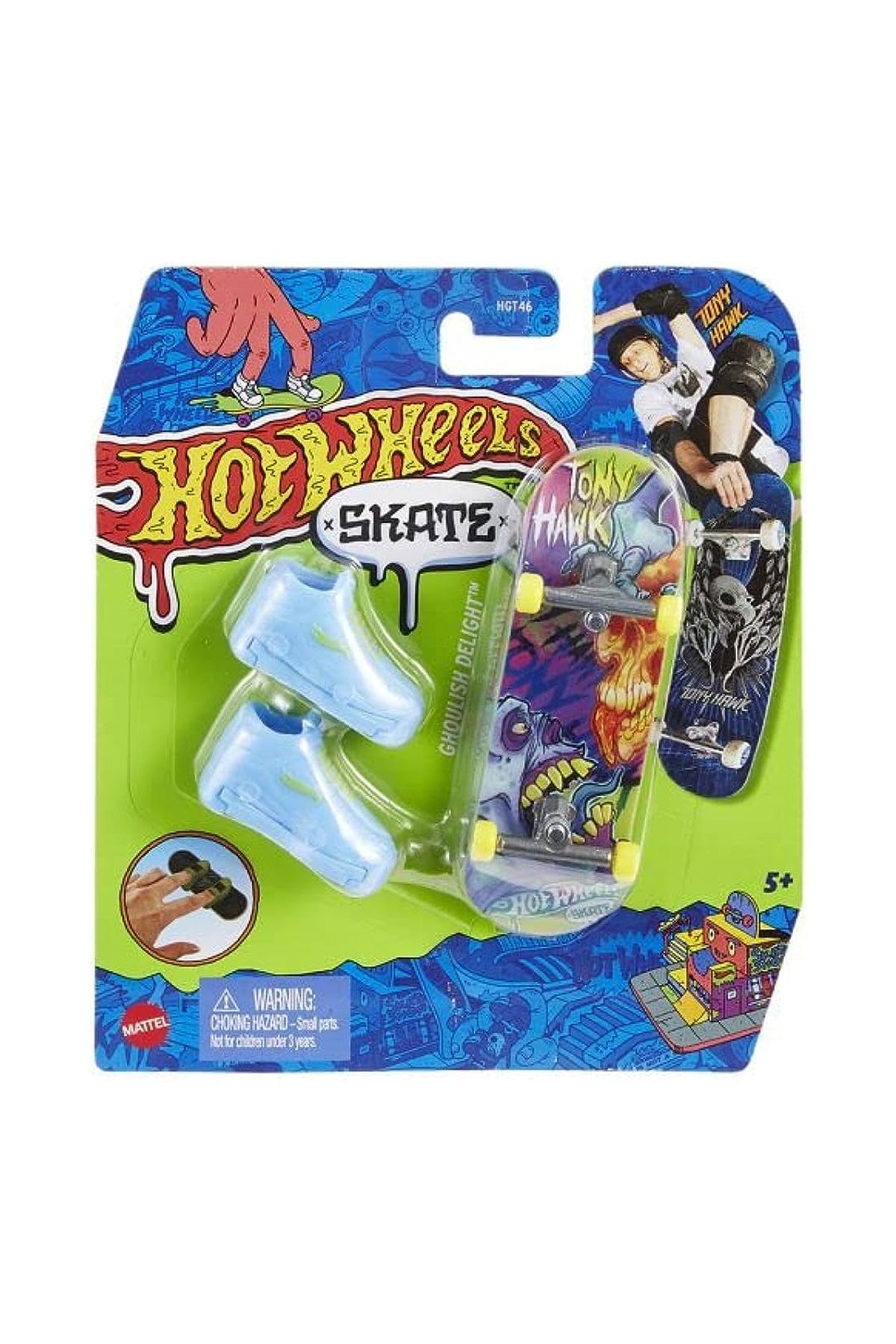 Hot Wheels Skate Parmak Kaykay ve Ayakkabı Paketleri