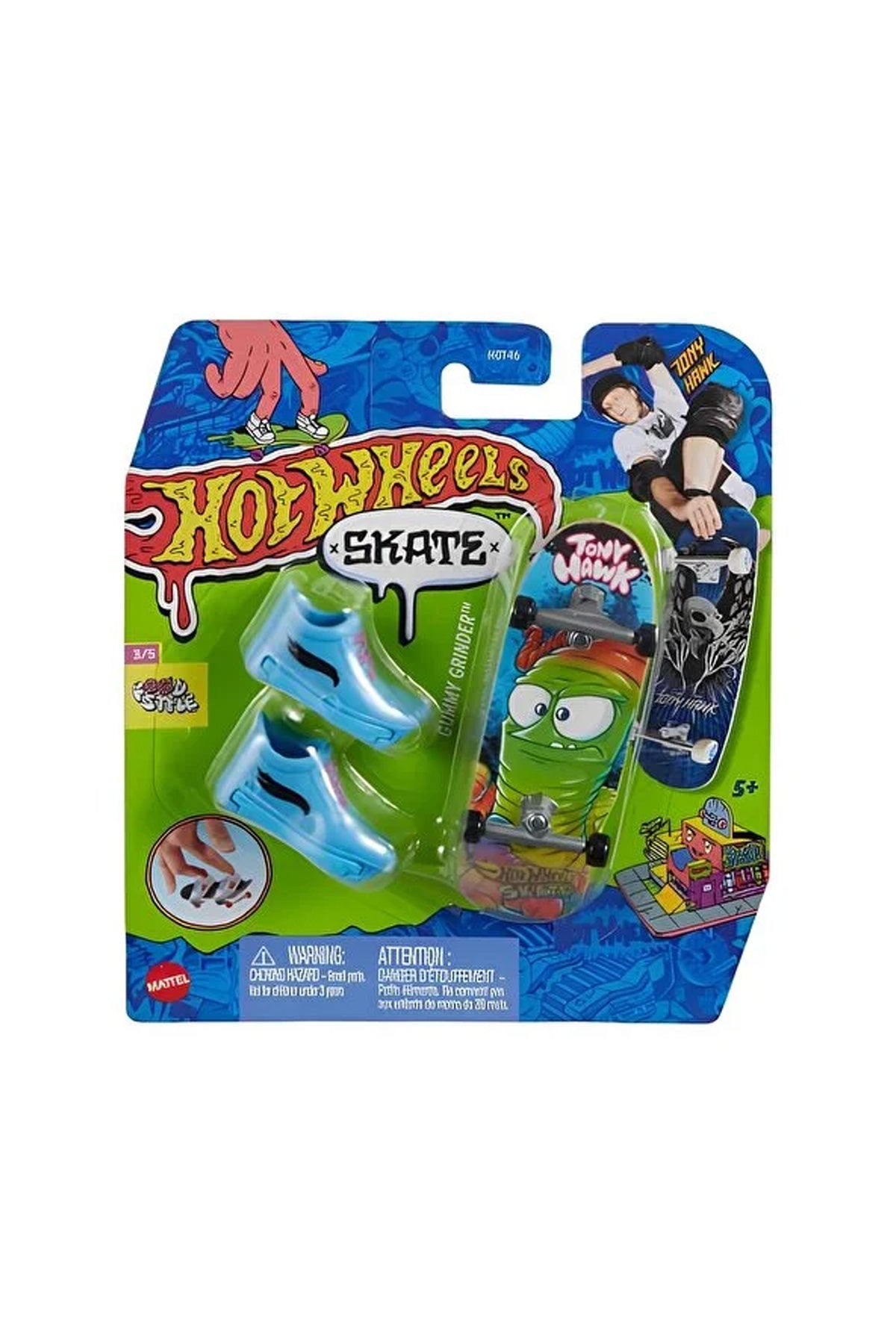 Hot Wheels Skate Parmak Kaykay ve Ayakkabı Paketleri