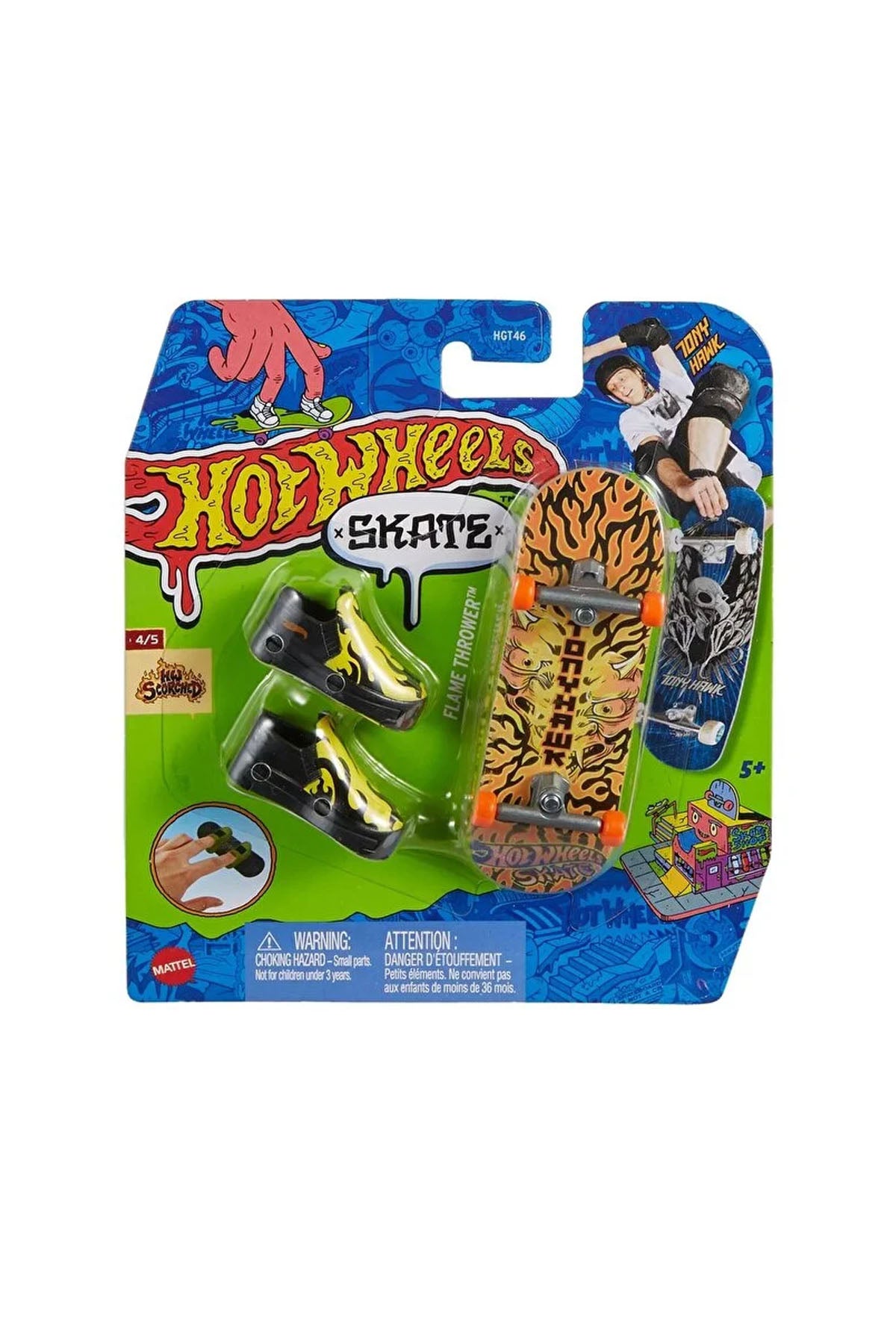 Hot Wheels Skate Parmak Kaykay ve Ayakkabı Paketleri