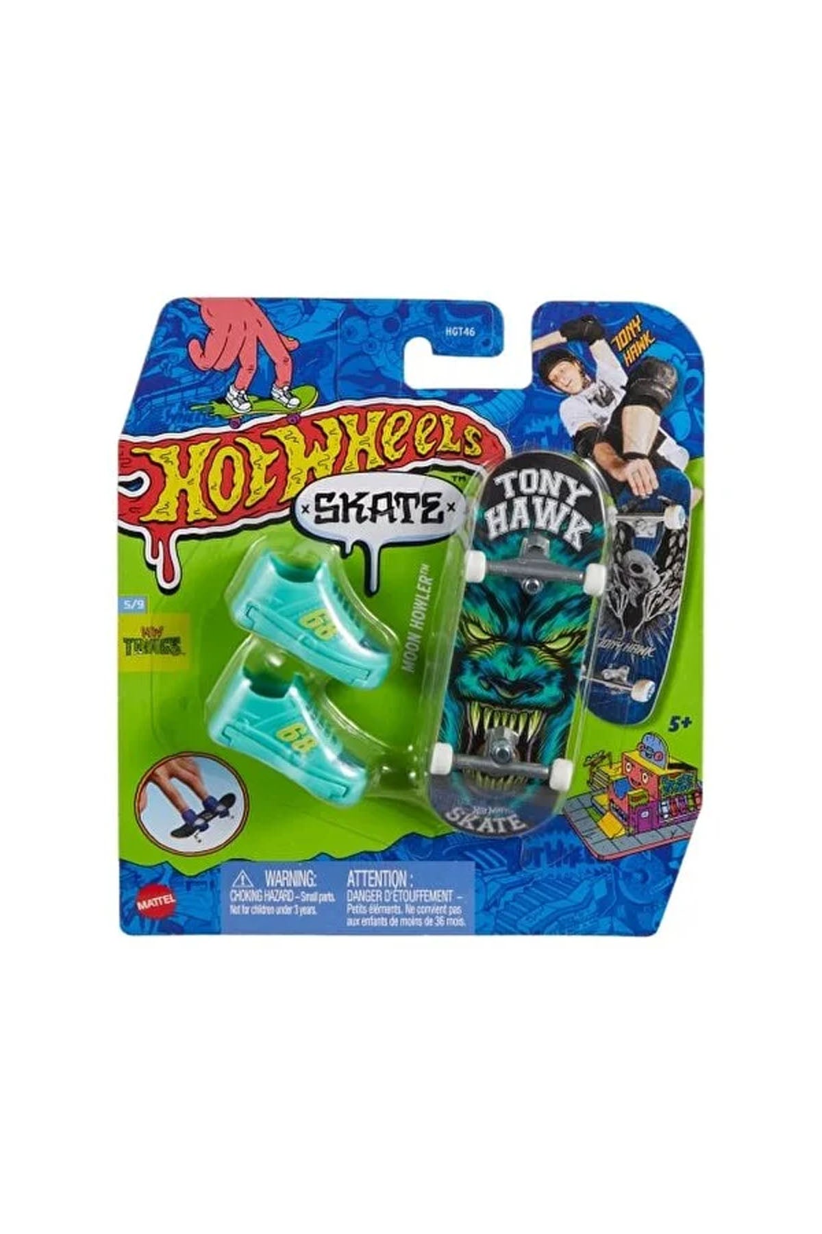 Hot Wheels Skate Parmak Kaykay ve Ayakkabı Paketleri