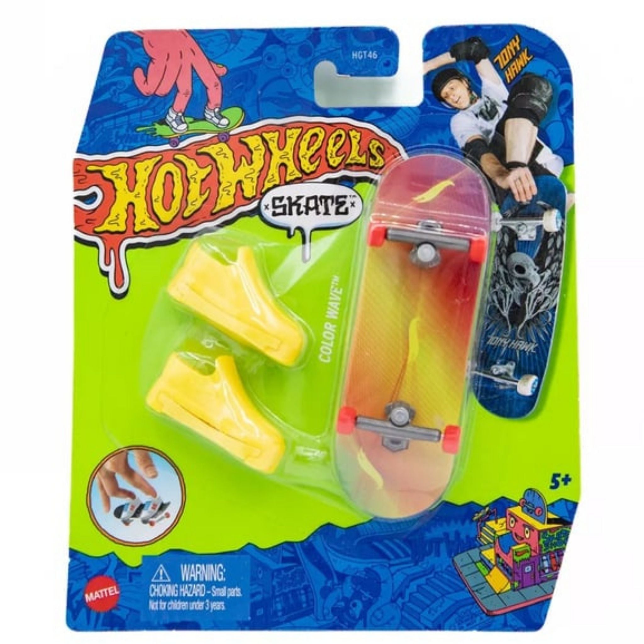 Hot Wheels Skate Parmak Kaykay ve Ayakkabı Paketleri Mattel HGT65