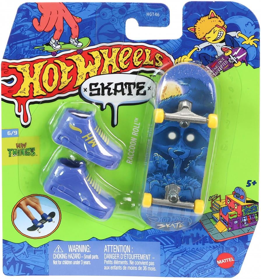 Hot Wheels Skate Parmak Kaykay ve Ayakkabı Paketleri Mattel HVJ90