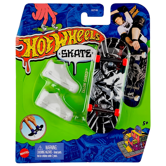 Hot Wheels Skate Parmak Kaykay ve Ayakkabı Paketleri HGT49