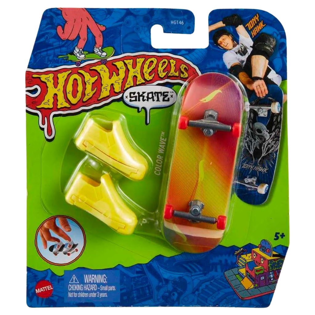 Hot Wheels Skate Parmak Kaykay ve Ayakkabı Paketleri HGT65