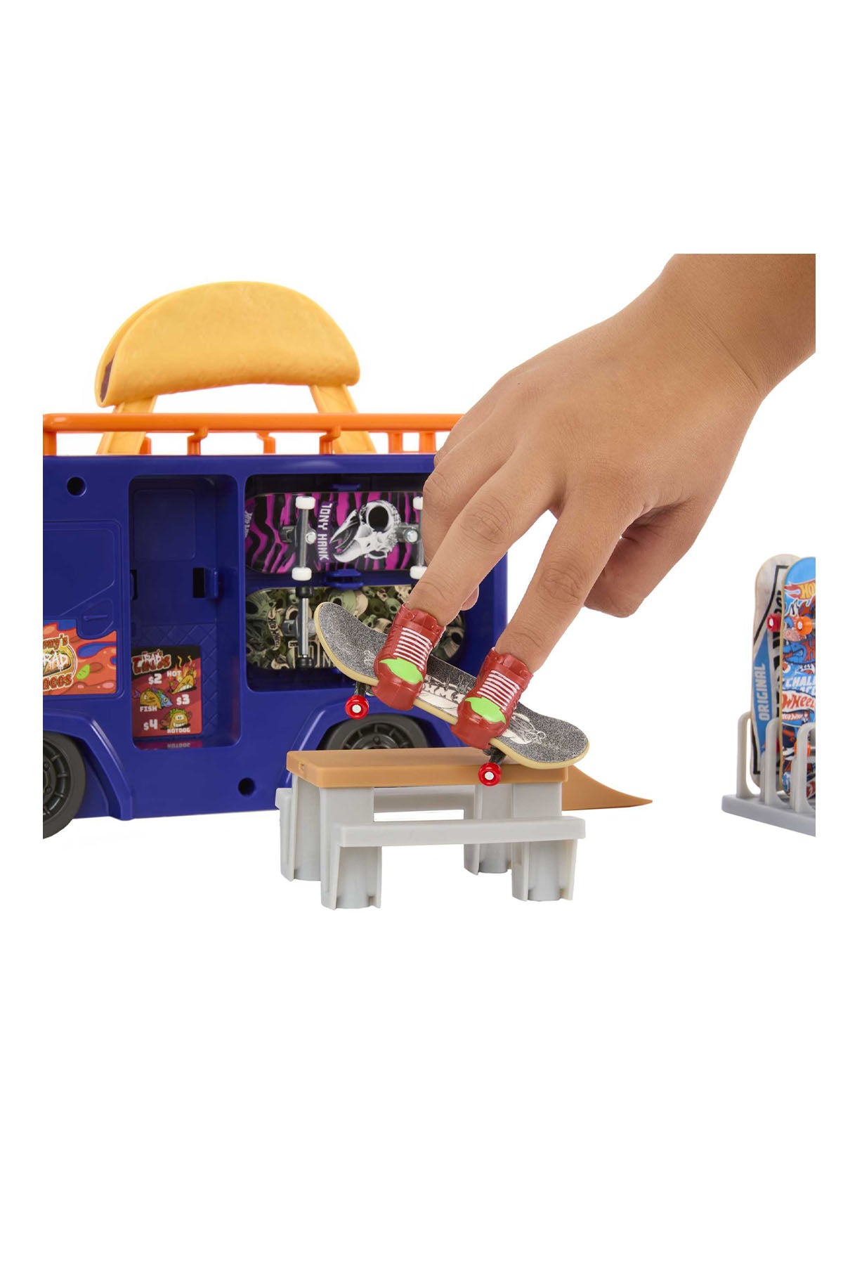 Hot Wheels Skate Taco Arabası Oyun Seti