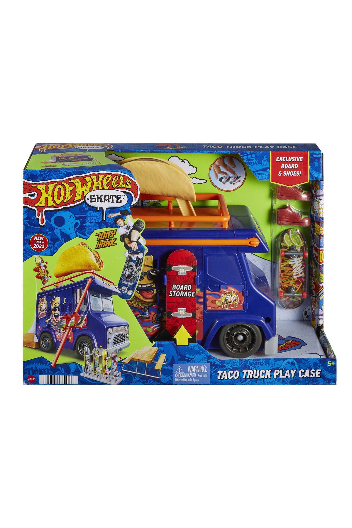 Hot Wheels Skate Taco Arabası Oyun Seti