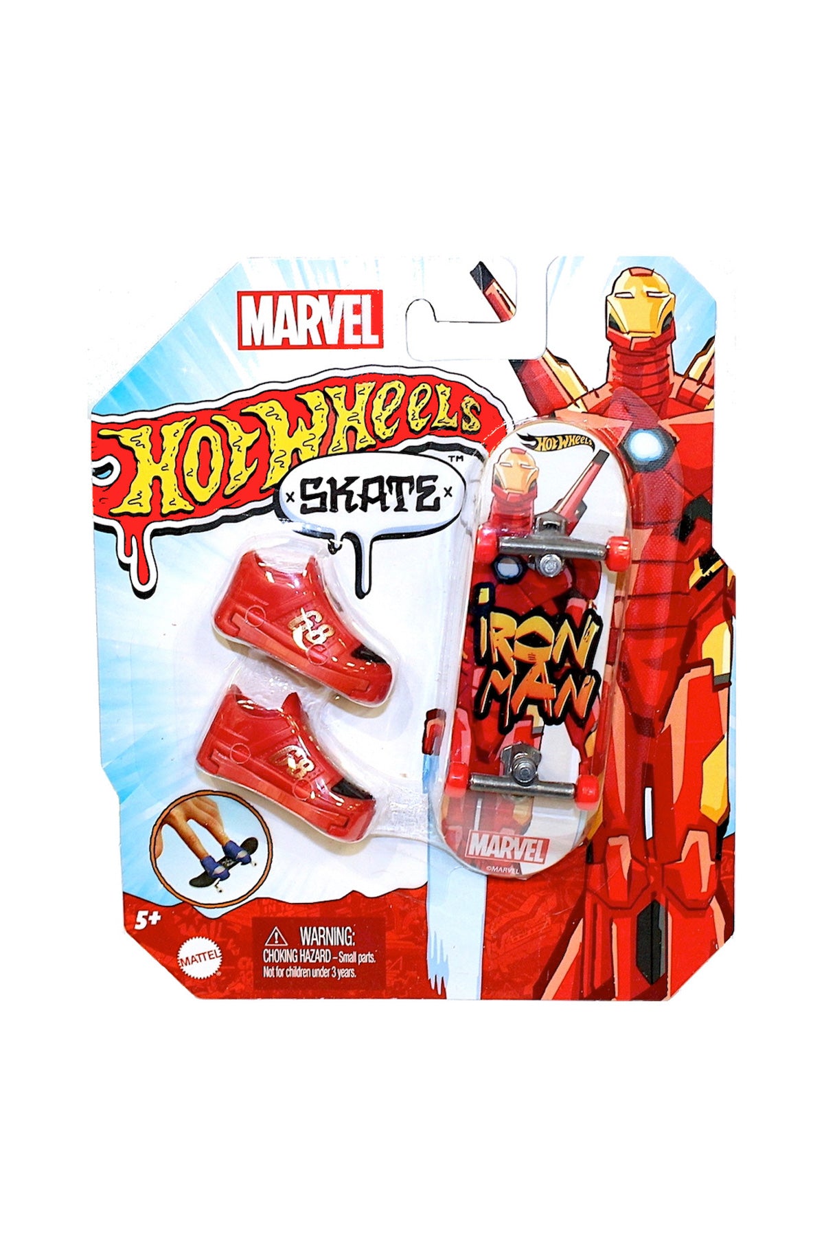 Hot Wheels Skate Temalı Parmak Kaykay ve Ayakkabı Paketleri