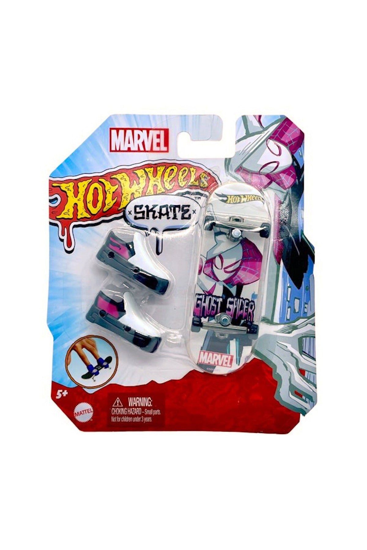 Hot Wheels Skate Temalı Parmak Kaykay ve Ayakkabı Paketleri