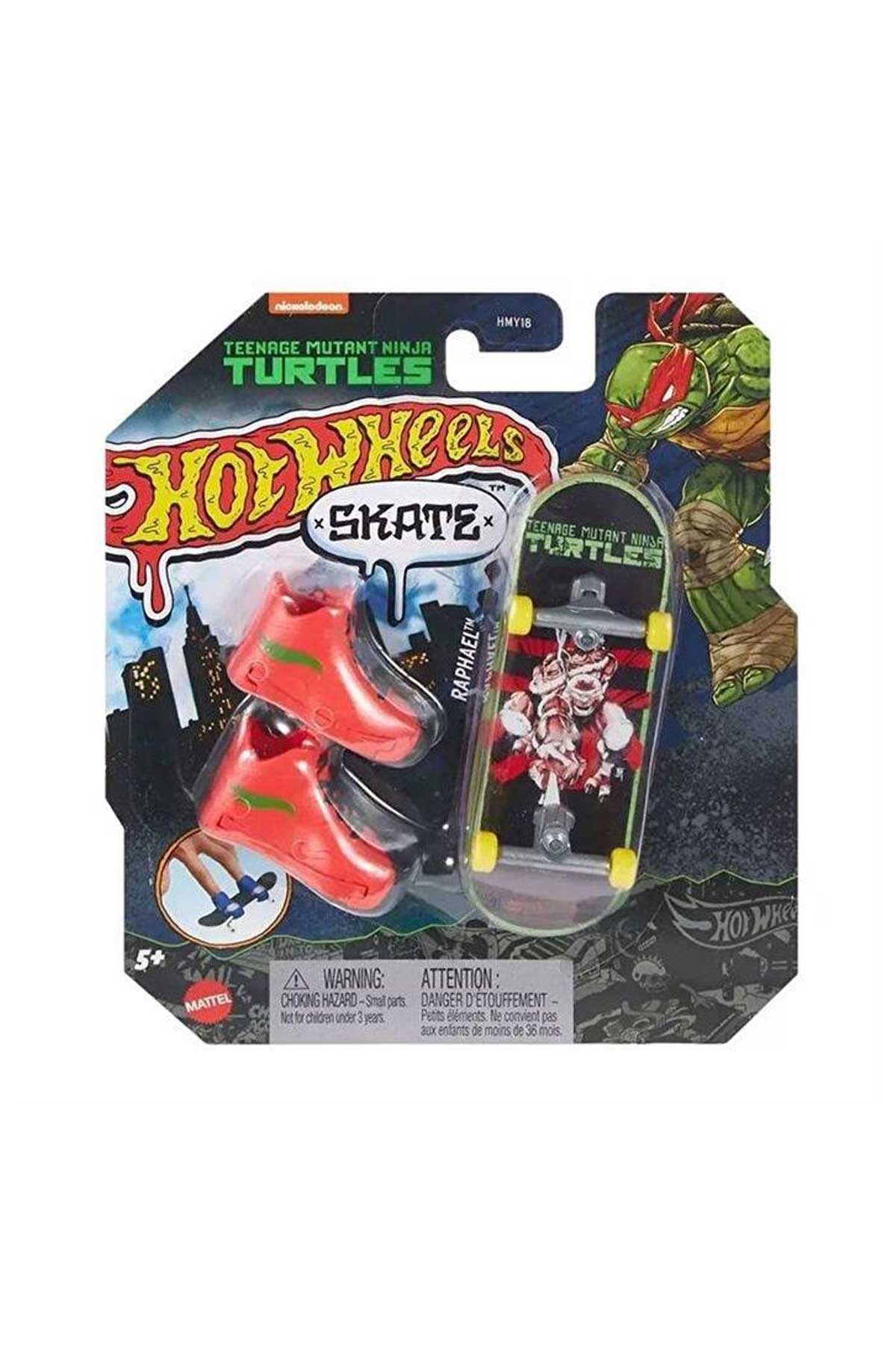 Hot Wheels Skate Temalı Parmak Kaykay ve Ayakkabı Paketleri