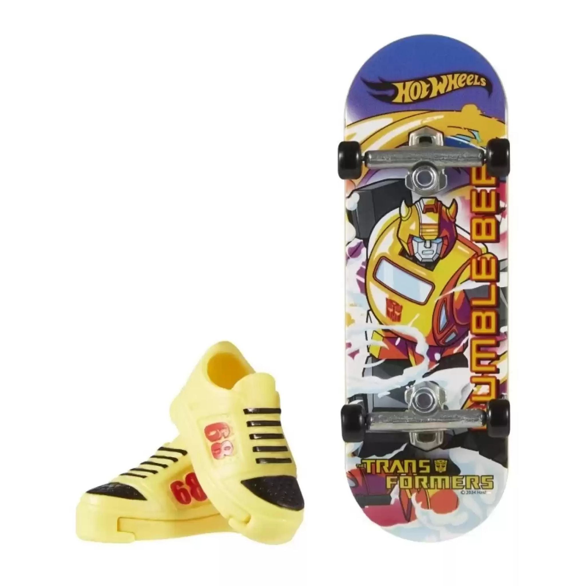 Hot Wheels Skate Temalı Parmak Kaykay ve Ayakkabı Paketleri Mattel HVK38