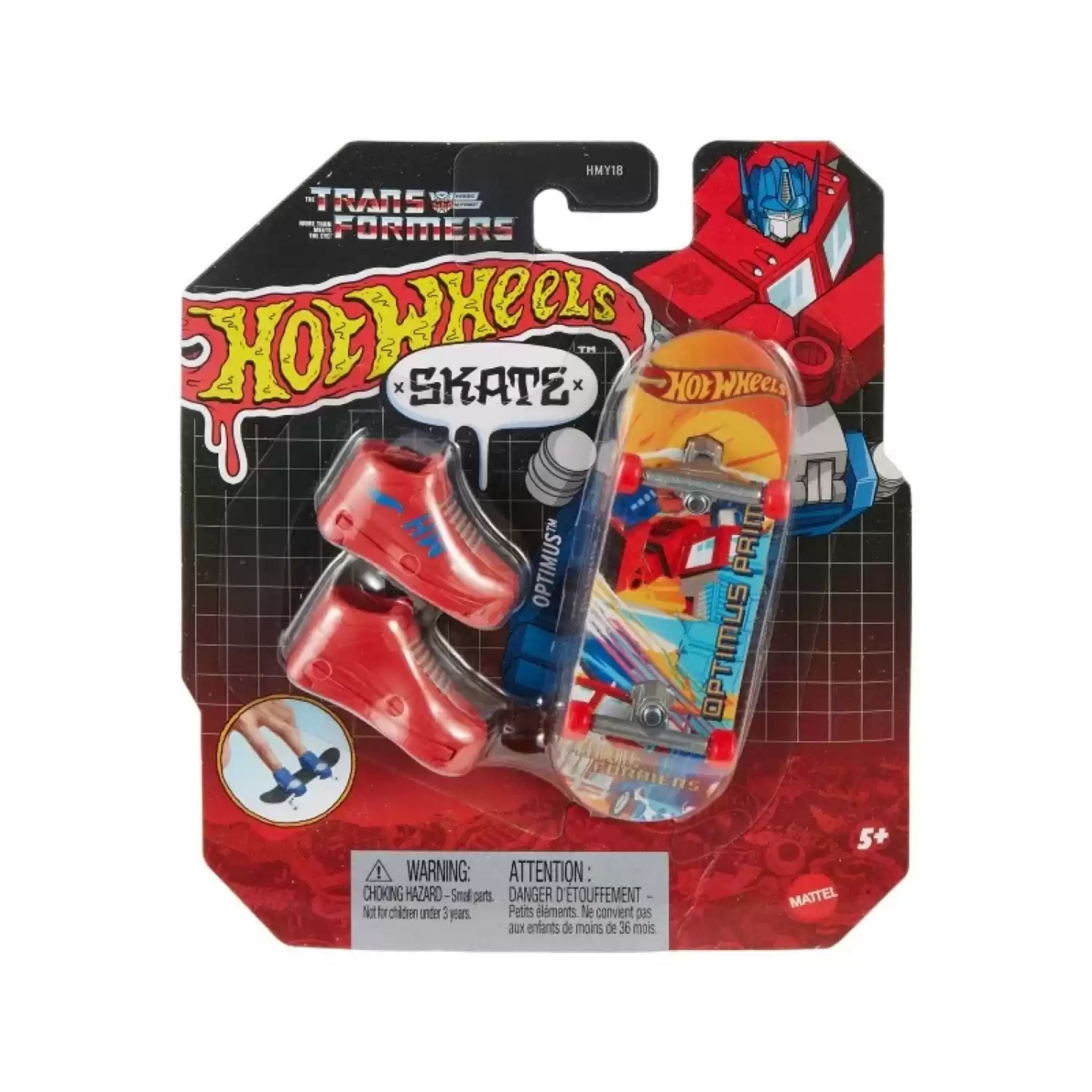 Hot Wheels Skate Temalı Parmak Kaykay ve Ayakkabı Paketleri