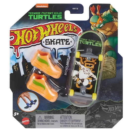 Hot Wheels Skate Temalı Parmak Kaykay ve Ayakkabı Paketleri HVK34