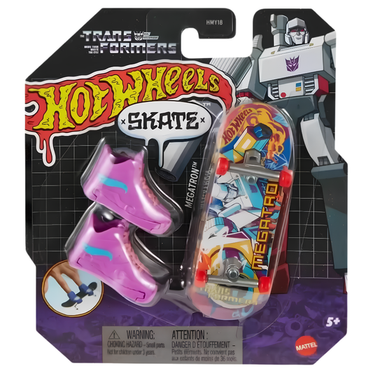 Hot Wheels Skate Temalı Parmak Kaykay ve Ayakkabı Paketleri HVK37