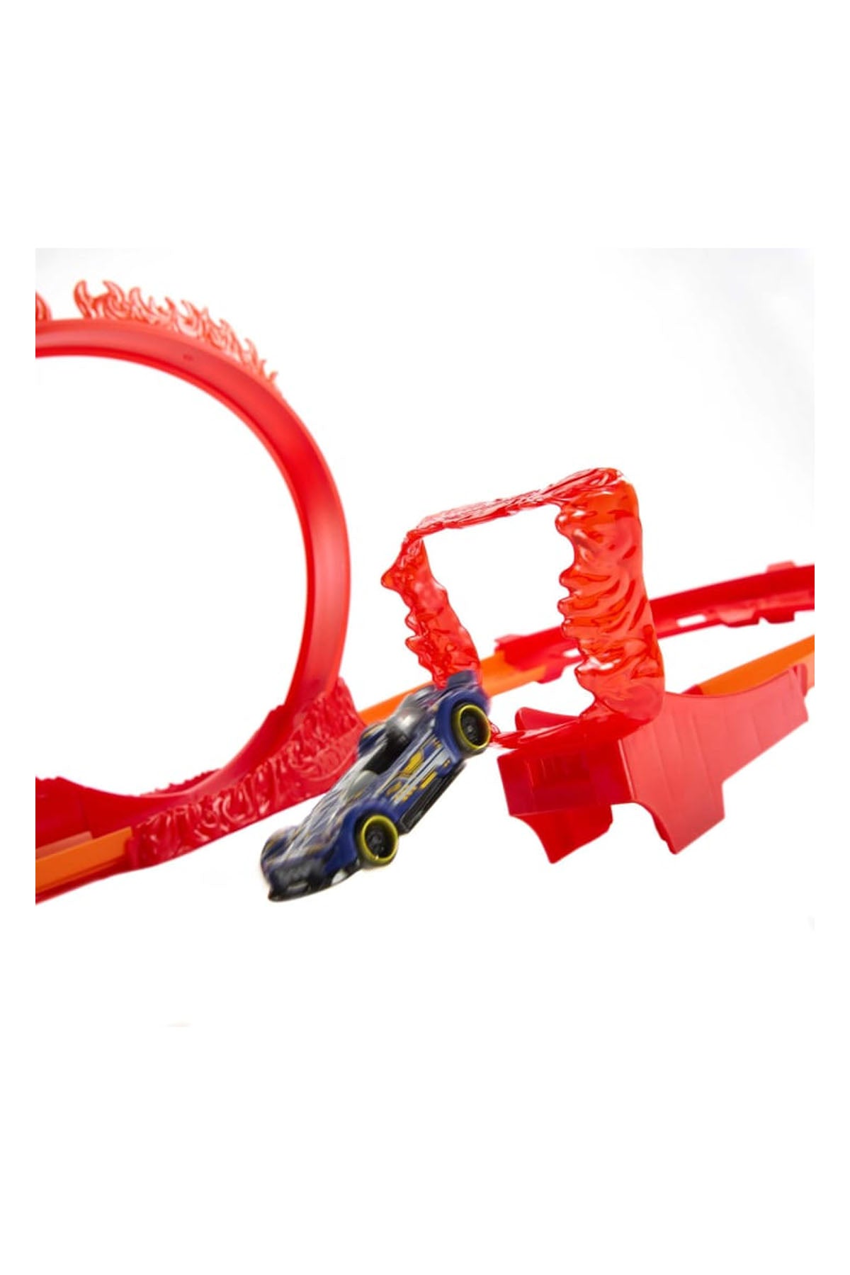 Hot Wheels Track Builder Alev Temalı Akrobasi Seti