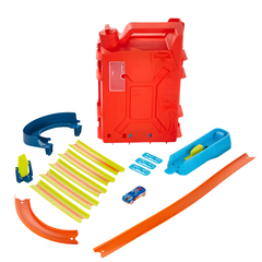 Hot Wheels Track Builder Benzin Bidonu Akrobasi Seti HDX78