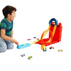 Hot Wheels Track Builder Benzin Bidonu Akrobasi Seti HDX78