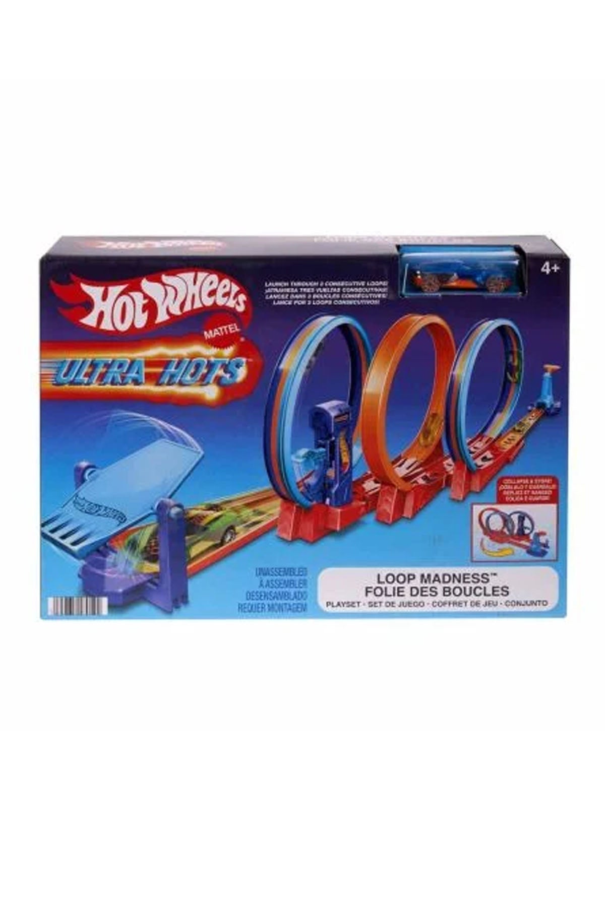 Hot Wheels Ultra Hots Çılgın Çember Yarışı Seti