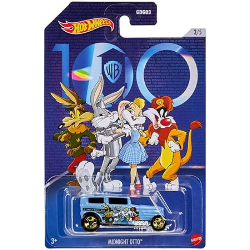 Hot Wheels Warner Bros 100. Yıl Temalı Arabalar - Midnight