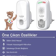 Hubble Listen Dect Dijital Bebek Telsizi