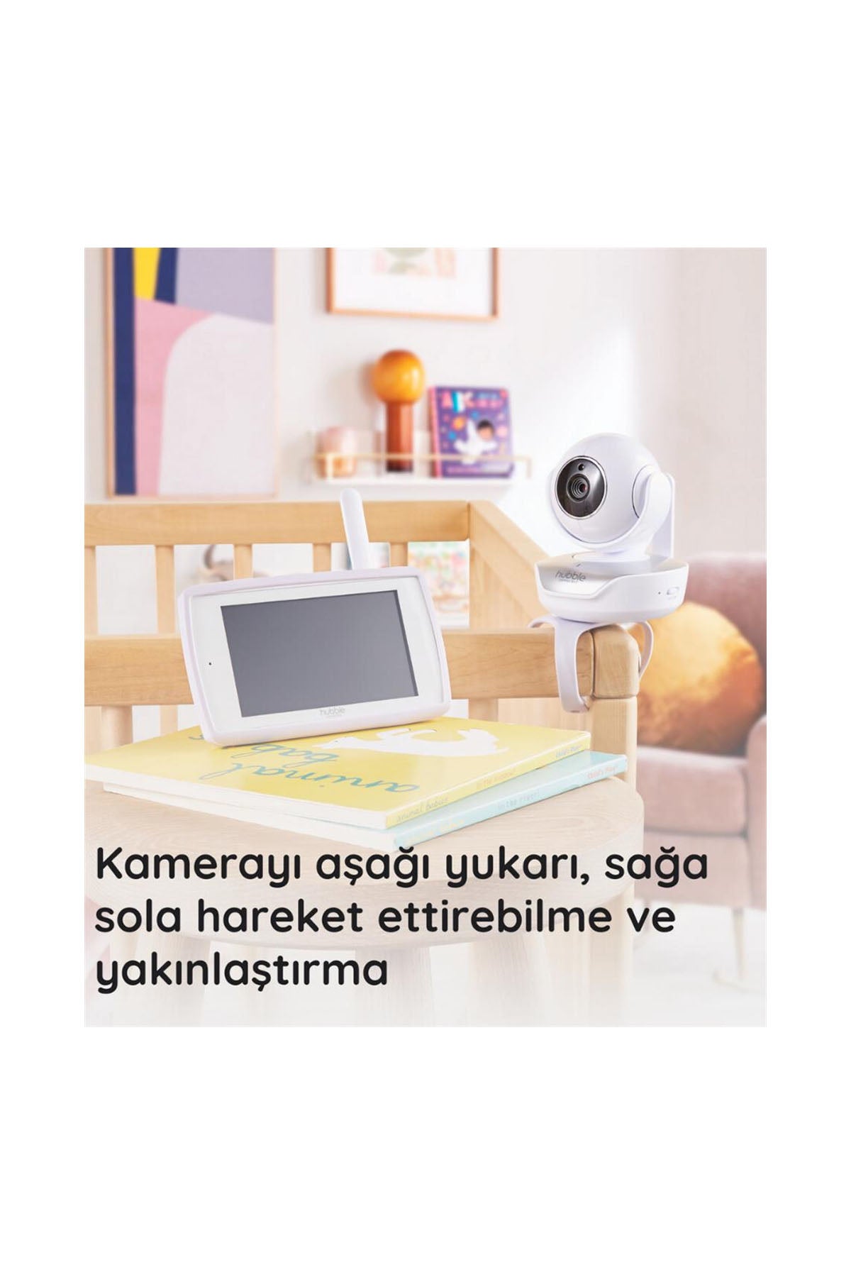 Hubble Nursery Pal Deluxe 5’’ Dijital Ekranlı Bebek Kamerası