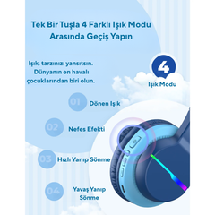 iClever BTH12 Çocuk Bluetooth Kulaklığı
