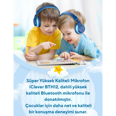iClever BTH12 Çocuk Bluetooth Kulaklığı