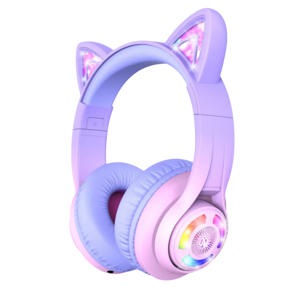 iClever BTH13 Kedi Kulaklı Çocuk Bluetooth Kulaklığı