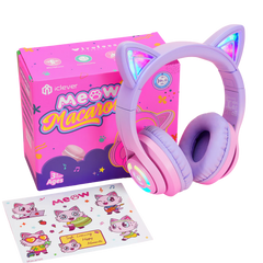 iClever BTH13 Kedi Kulaklı Çocuk Bluetooth Kulaklığı