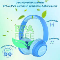 iClever BTH22 Çocuk Bluetooth Kulaklığı