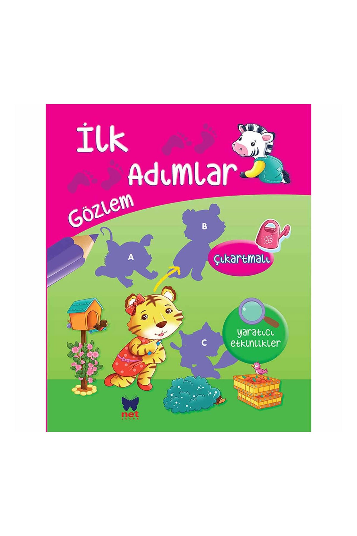 Net Kitap İlk Adımlar Çıkartmalı Etkinlik Gözlem - Welcome Baby