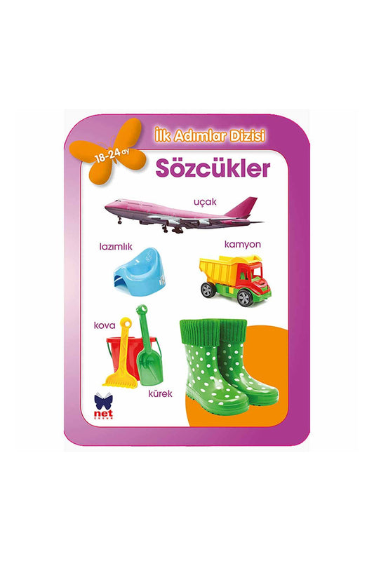 Net Kitap İlk Adımlar Dizisi 18-24 Ay Sözcükler