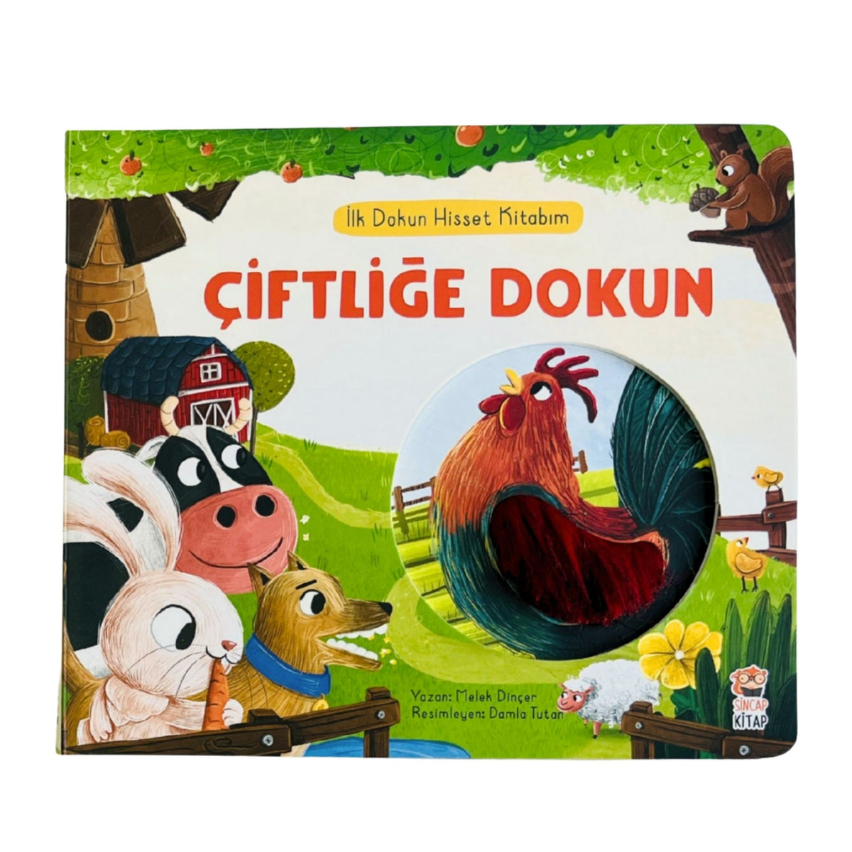 Sincap Kitap İlk Dokun Hisset Kitabım Çiftliğe Dokun