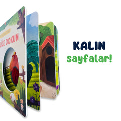 Sincap Kitap İlk Dokun Hisset Kitabım Çiftliğe Dokun