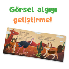 Sincap Kitap İlk Dokun Hisset Kitabım Çöle Dokun