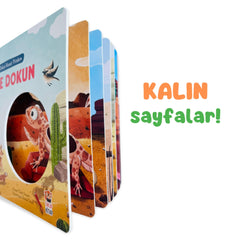 Sincap Kitap İlk Dokun Hisset Kitabım Çöle Dokun