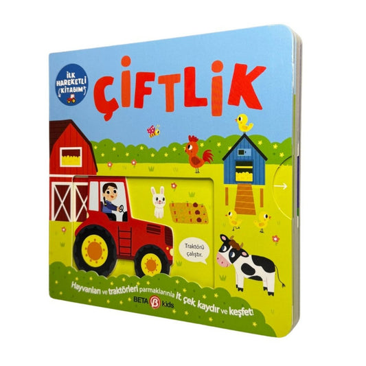 Beta Kids İlk Hareketli Kitabım Çiftlik