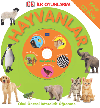 Pearson İlk Oyunlarım Hayvanlar (Kıtap+Cd Rom)