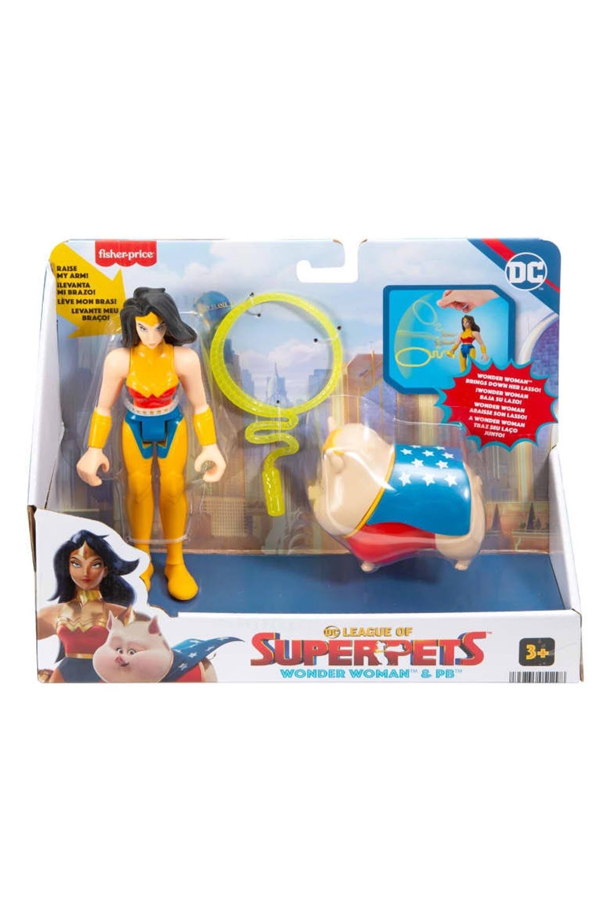 Imaginext DC League of Super Pets - Kahramanlar ve Hayvanlar