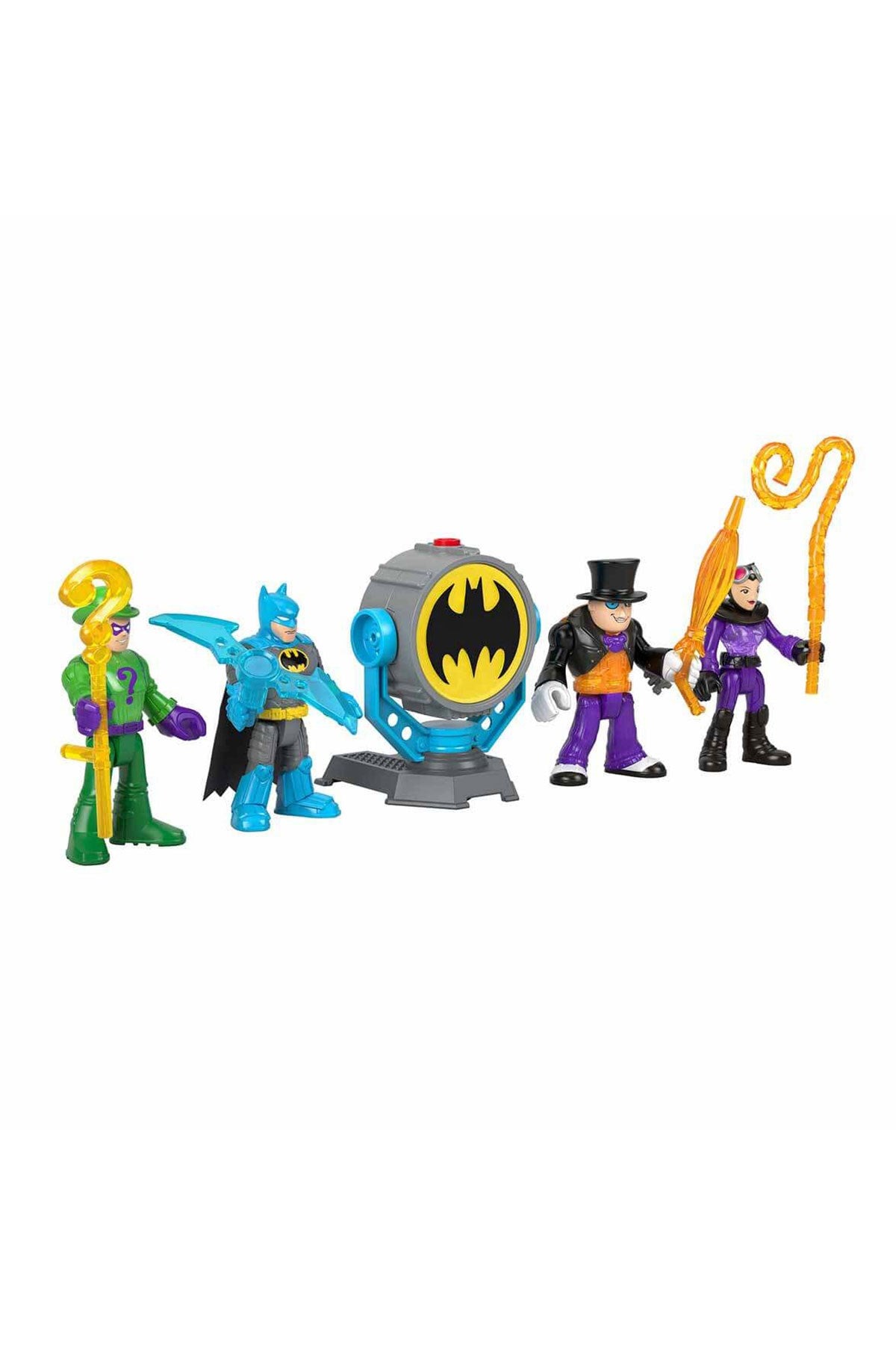 Imaginext DC Super Friends Bat-Tech Bat-Signal Figür Seti