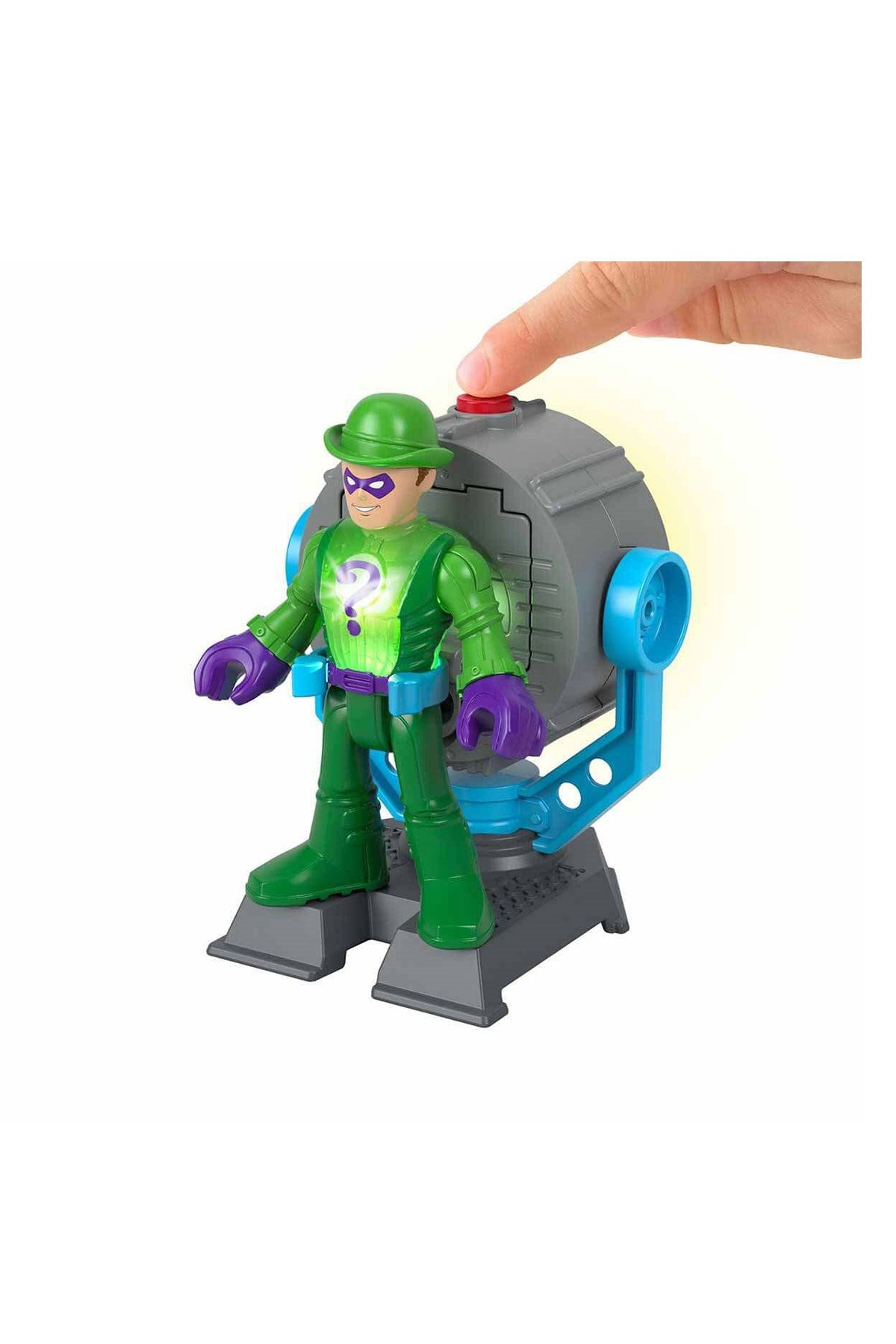 Imaginext DC Super Friends Bat-Tech Bat-Signal Figür Seti