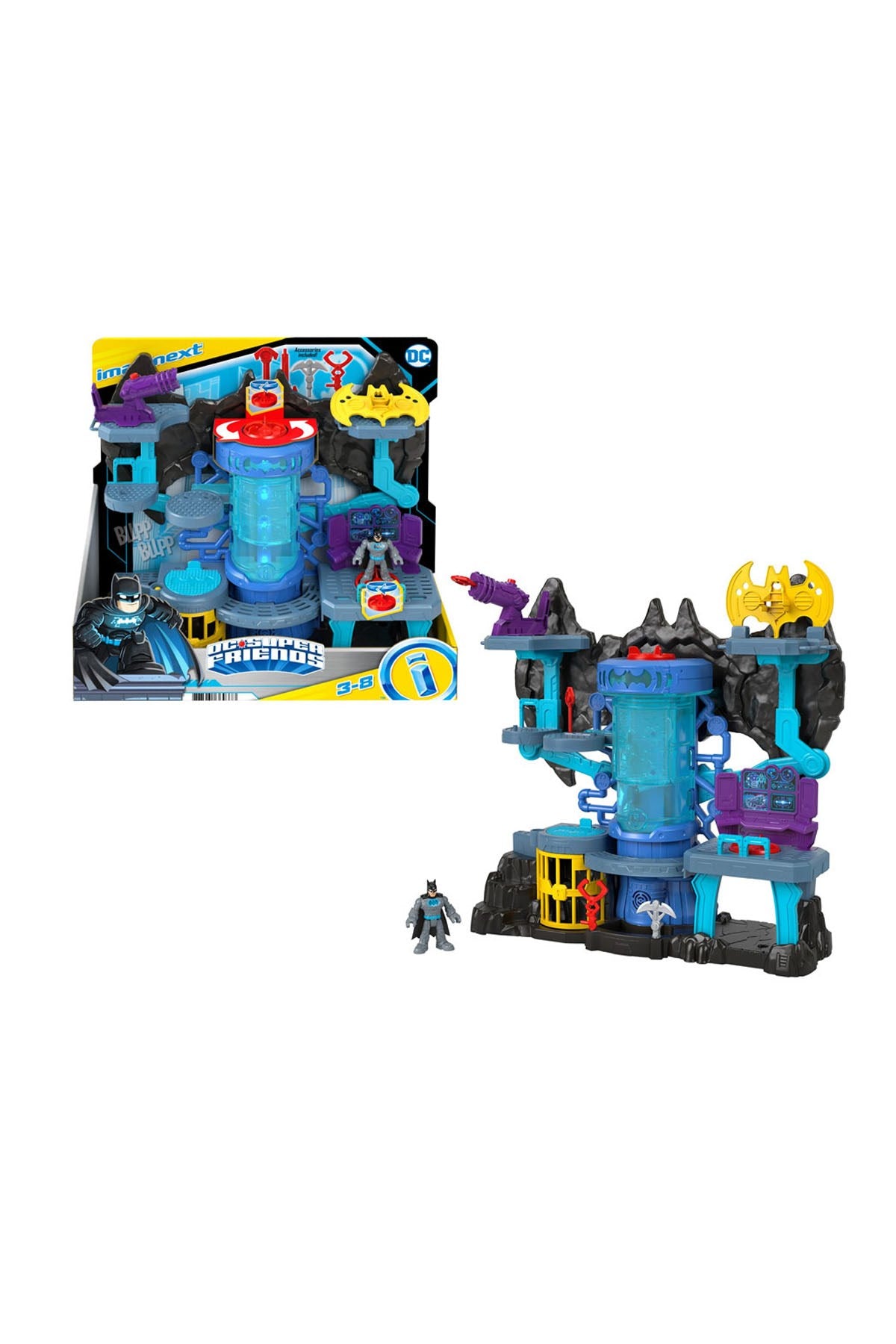 Imaginext DC Super Friends Bat-Tech Batcave Batmanin Mağarası