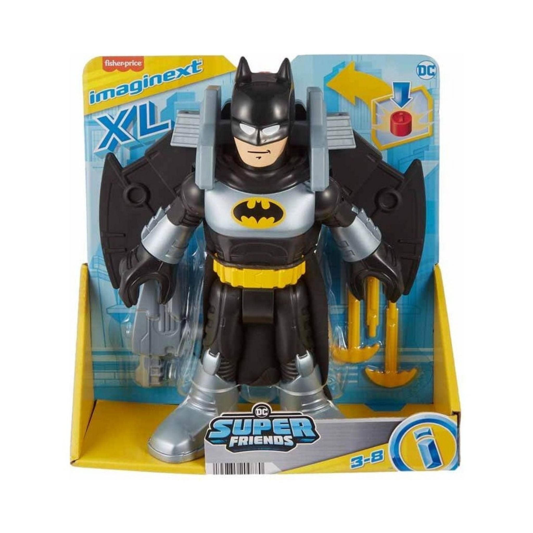 Imaginext DC Süper Friends Batglider ve Batman Mattel HVY12