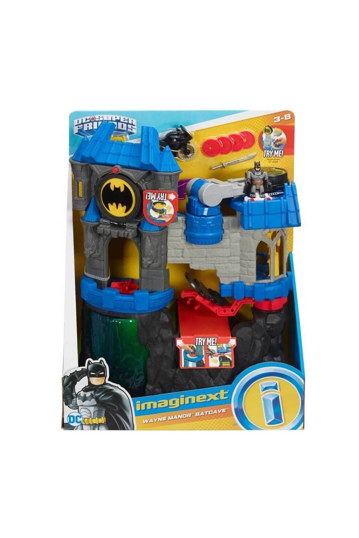 Imaginext® DC Super Friends™ Wayne Manor Malikanesi