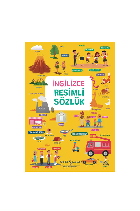 Türkiye İş Bankası Kültür Yayınları İngilizce Resimli Sözlük